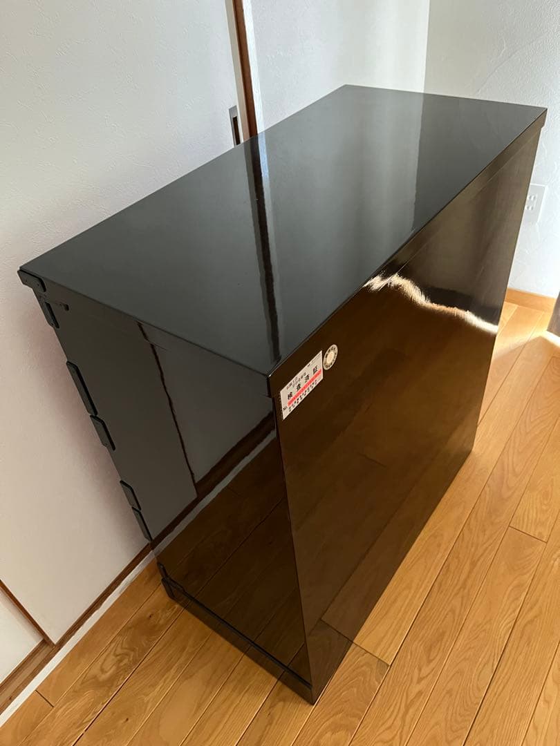 岩谷堂箪笥　赤黒呂塗 藤原塗 南部鉄金具 みちのく型 整理タンス　鍵付き　小箪笥