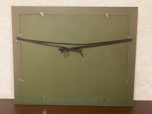 ピエロ作品の巨匠❣️物故作家・納 健❣️うろこ美術館グランプリ受賞◆大判水彩画