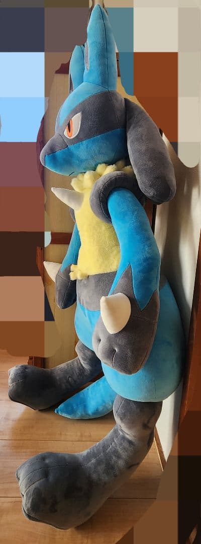 ポケモン ルカリオ 等身大ぬいぐるみ