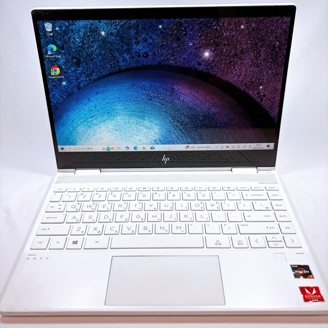 【バッテリー100％】メガ盛り 2in1 タッチパネル hp Envy x360