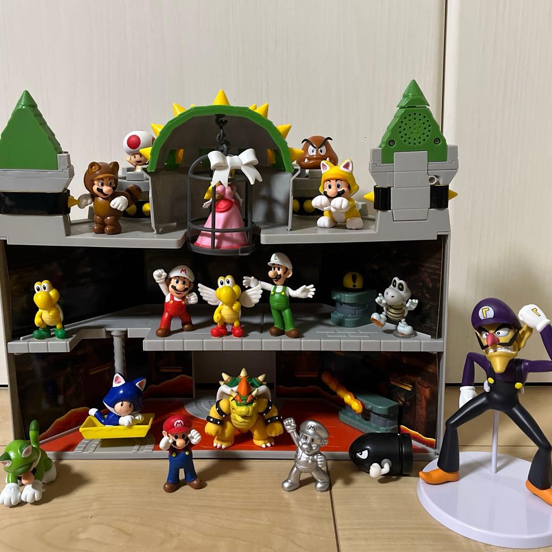 スーパーマリオ フィギュアコレクション DXプレイセット クッパ城