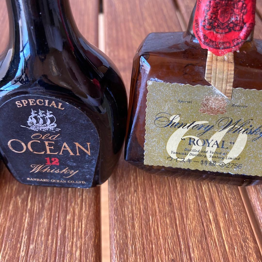 TS73 ウイスキー 特級 ミニボトル 5本 ジョニーウォーカー オーシャン等