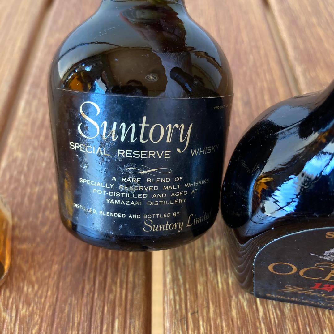 TS73 ウイスキー 特級 ミニボトル 5本 ジョニーウォーカー オーシャン等