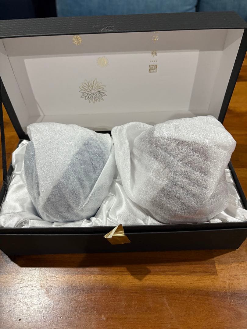 切子グラス　切子ガラス　ペアグラス　江戸切子　未使用品　2点セット