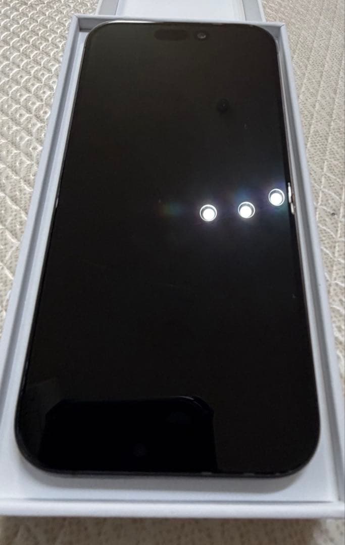 iPhone 15Pro 128GB ブラックチタニウムSIMフリー※付属品充実