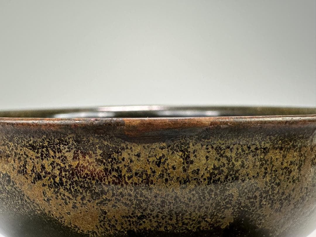 日本美術　天目茶碗　時代茶碗　黒釉茶碗