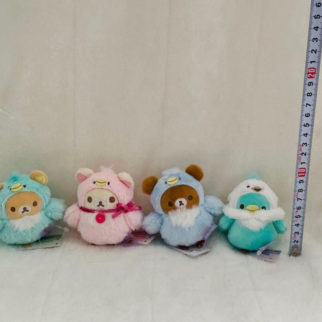 【新品】★リラックマ スワンと金色の花 豪華まとめ売り★ぬいぐるみ 白鳥