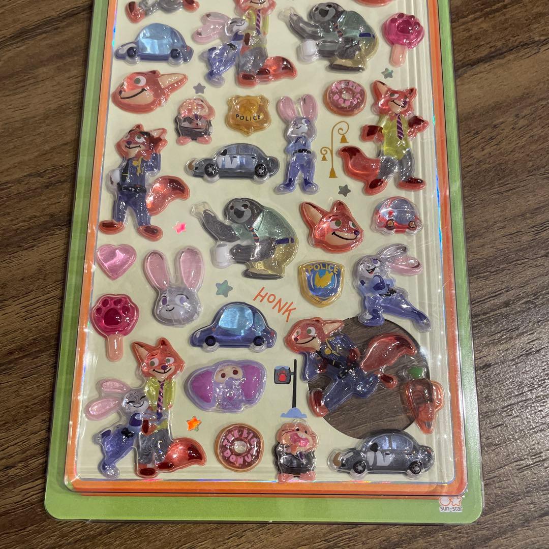 正規品　ディズニー ボンボンドロップシール 3枚セット