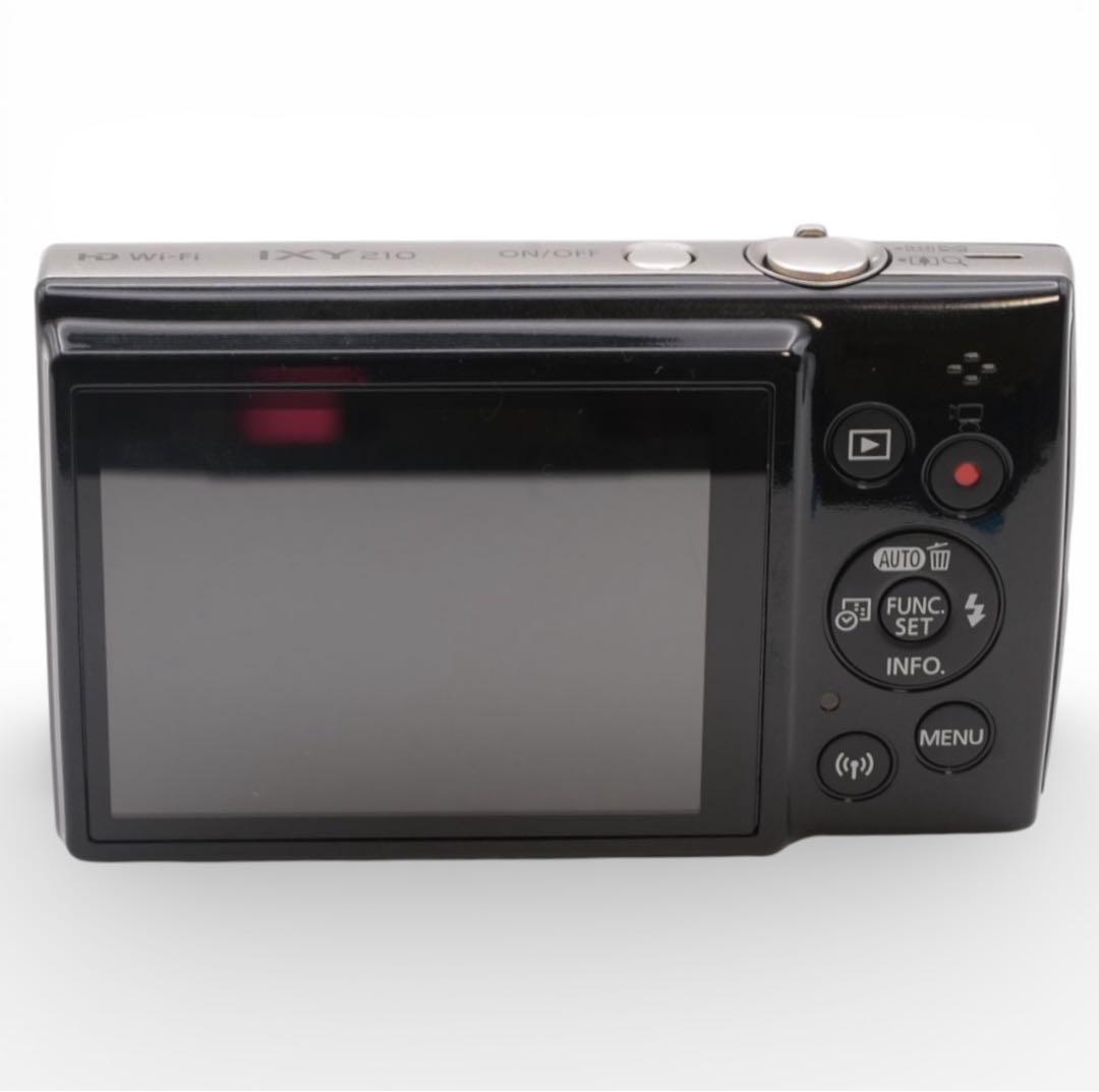 【美品】CANON／IXY 210 ブラック 作例あり