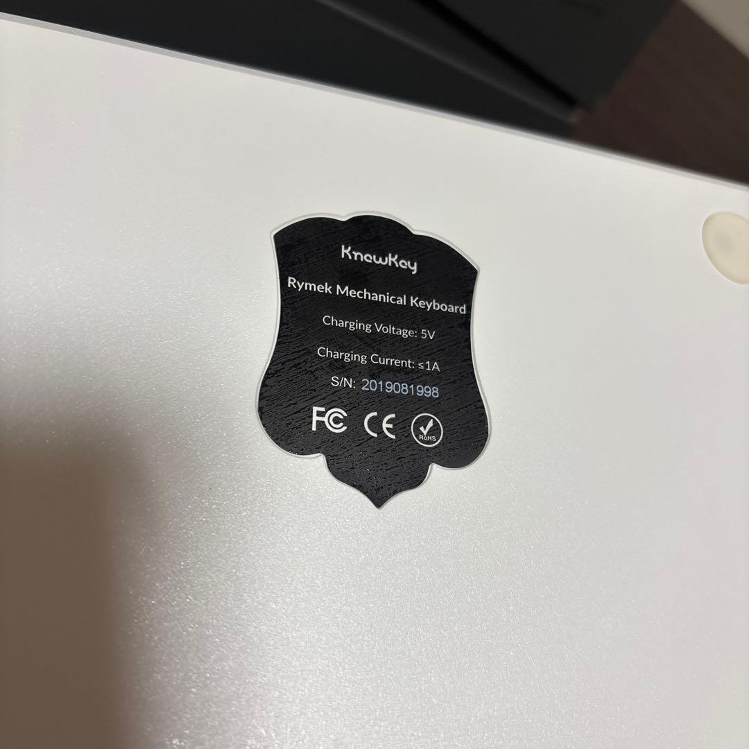 KnewKey Rymek タイプライター風メカニカルキーボード　ブルー