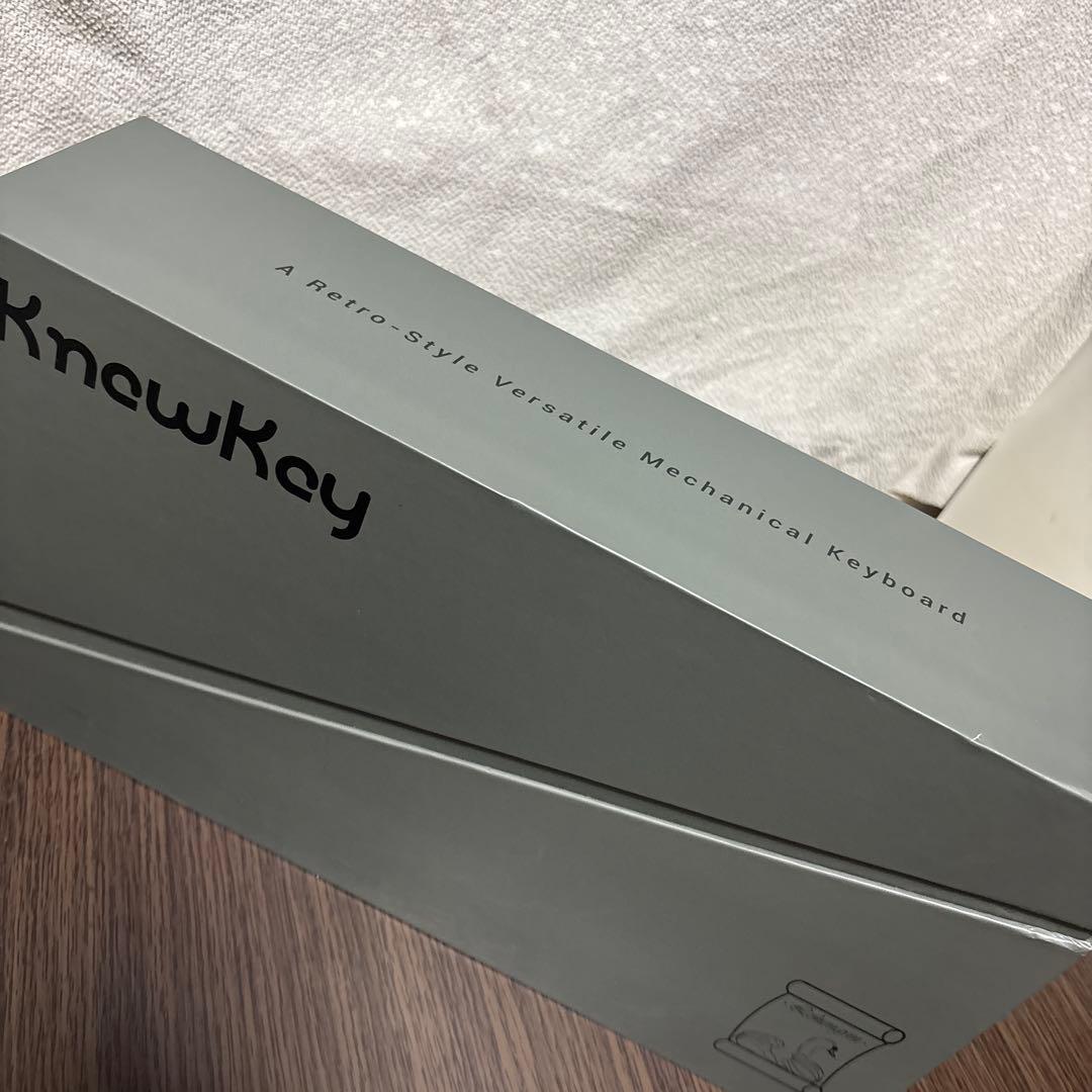 KnewKey Rymek タイプライター風メカニカルキーボード　ブルー