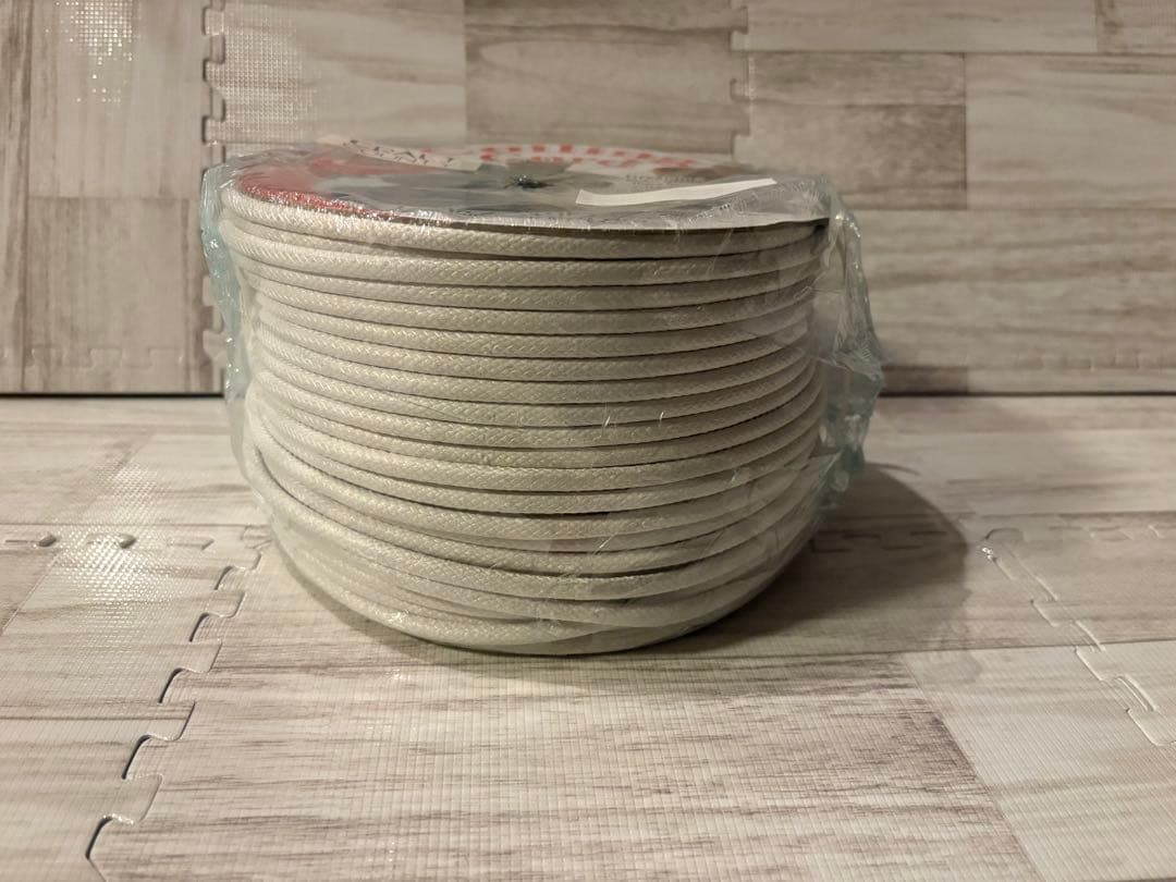 コイリングコード、1/4インチ、180フィート、バスケット織りコード