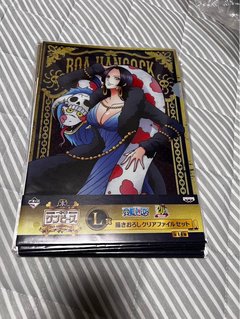 ONE PIECE 一番くじ20th anniversary A4クリアファイル