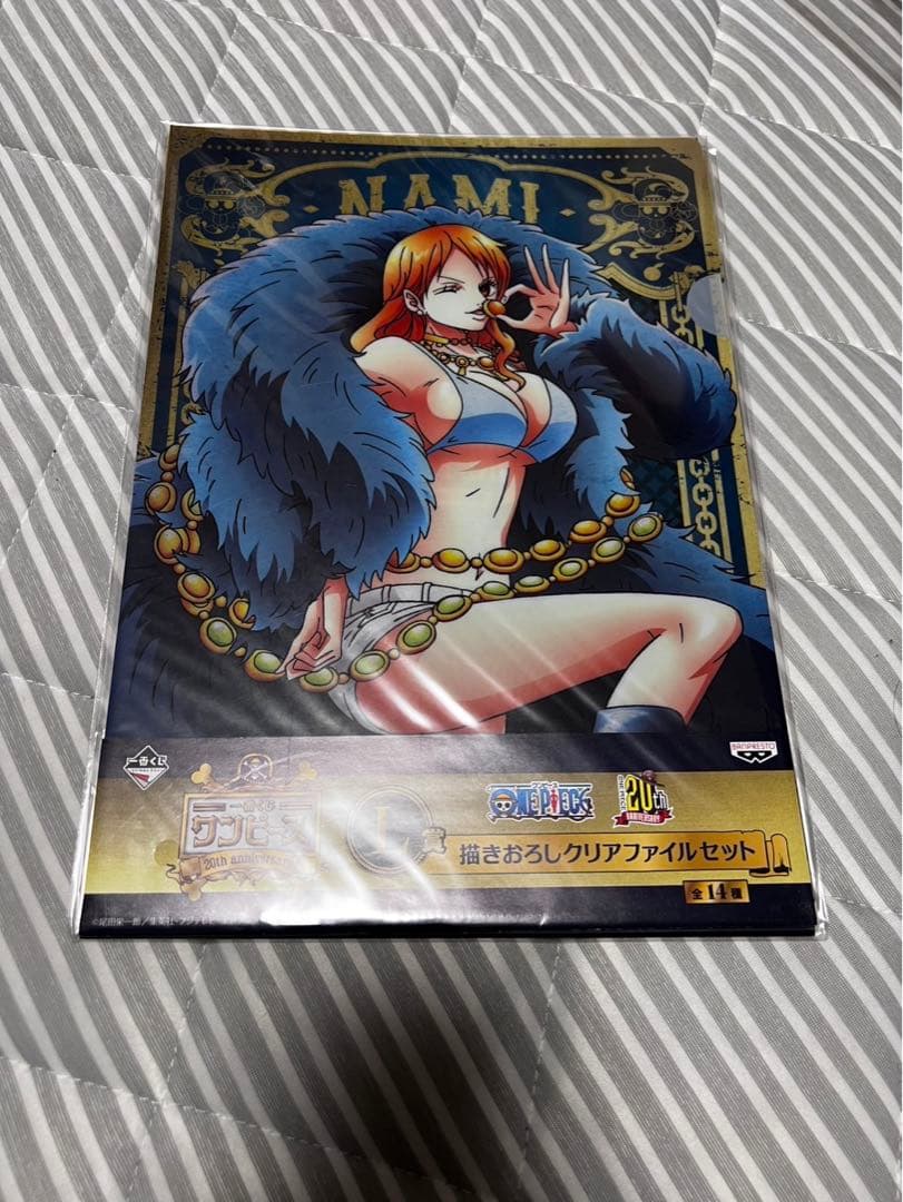 ONE PIECE 一番くじ20th anniversary A4クリアファイル
