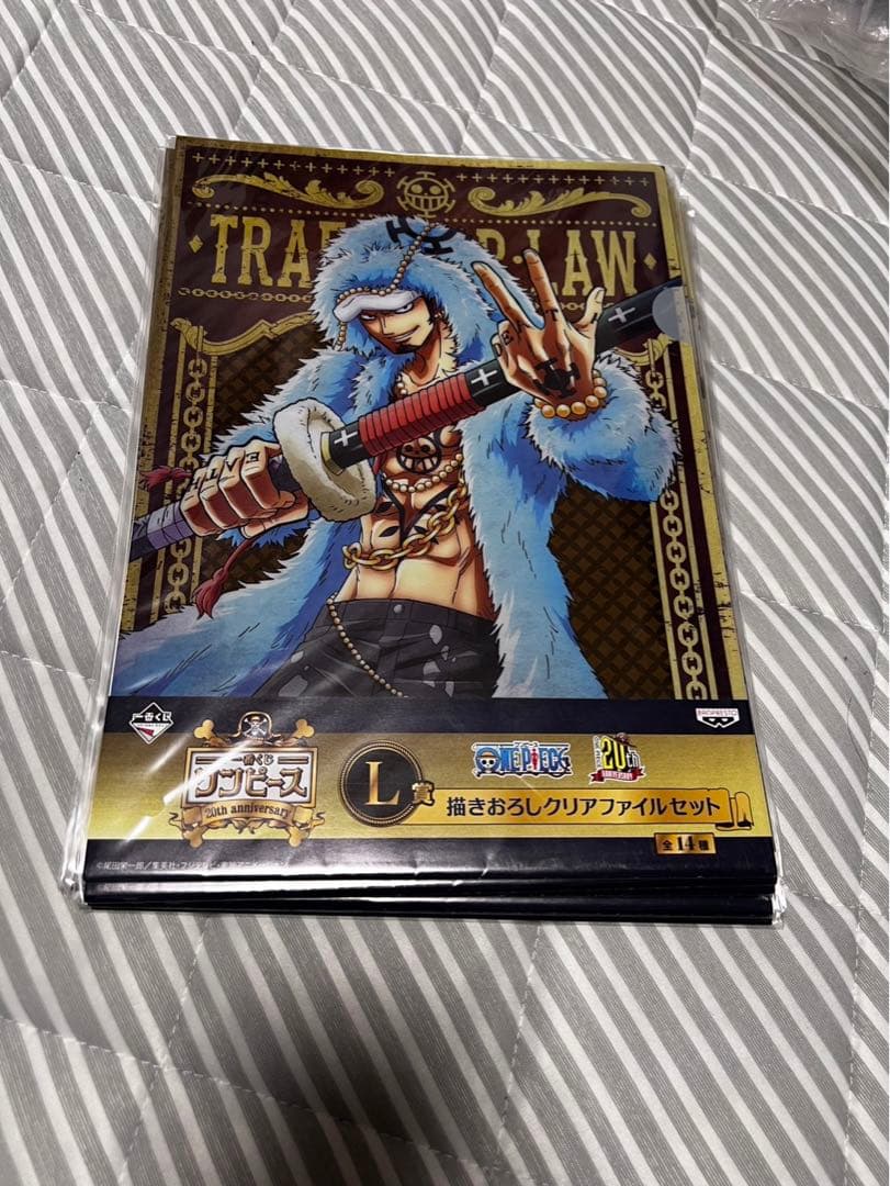 ONE PIECE 一番くじ20th anniversary A4クリアファイル
