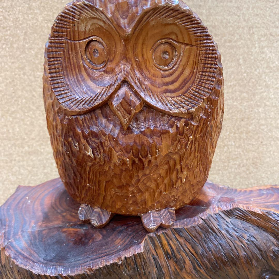 木彫りふくろう