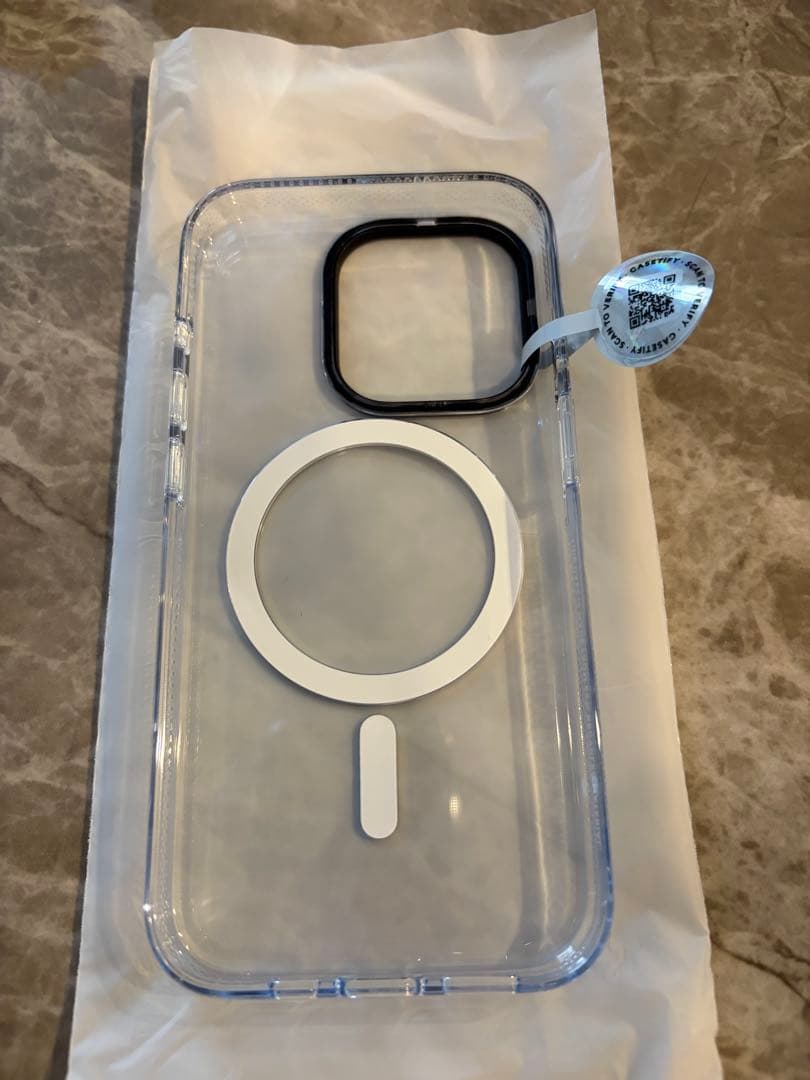 CASETiFY MagSafe対応 iPhone 15Pro クリアケース