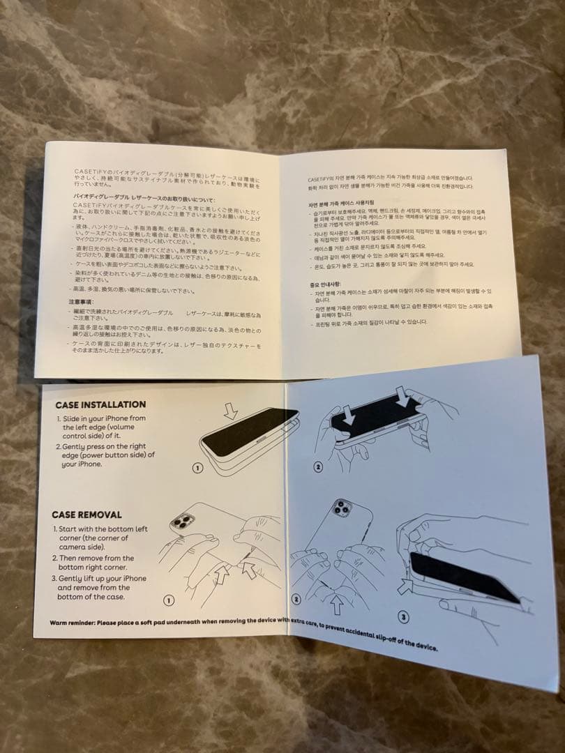 CASETiFY MagSafe対応 iPhone 15Pro クリアケース