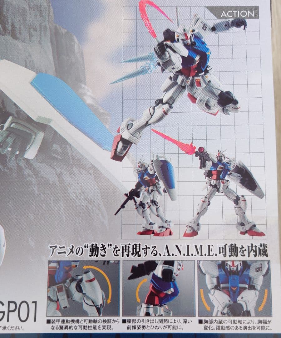 ROBOT魂 RX-78GP01ガンダム試作1号機ver.A.N.I.M.E.
