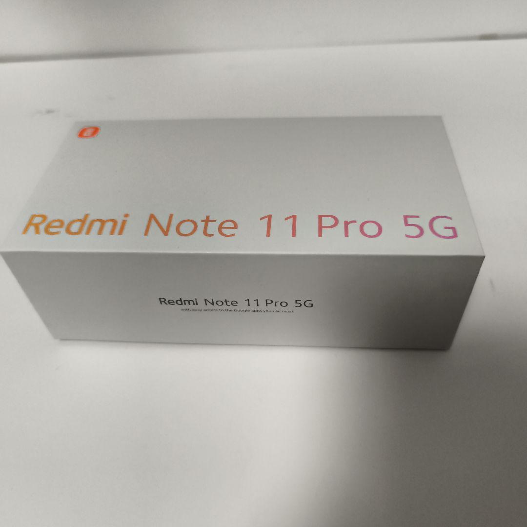 Redmi Note 11 Pro 5G グラファイトグレー　中古