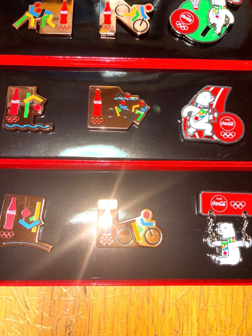 ☆非売品☆2020年 オリンピック コカ・コーラ ピンバッジ 6個セット