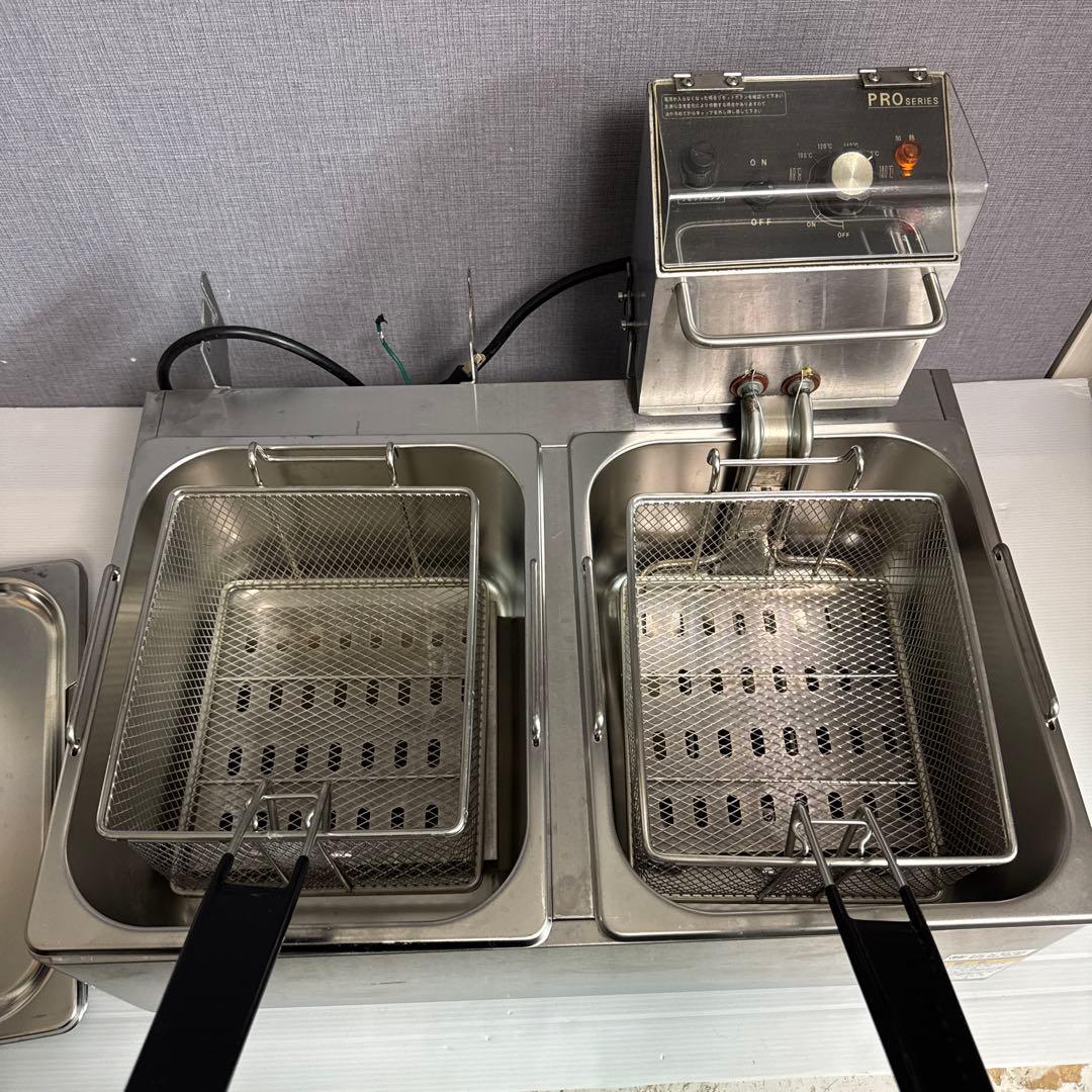 株式会社安吉　電気卓上フライヤー　PRO-6.OFELW 業務用フライヤー