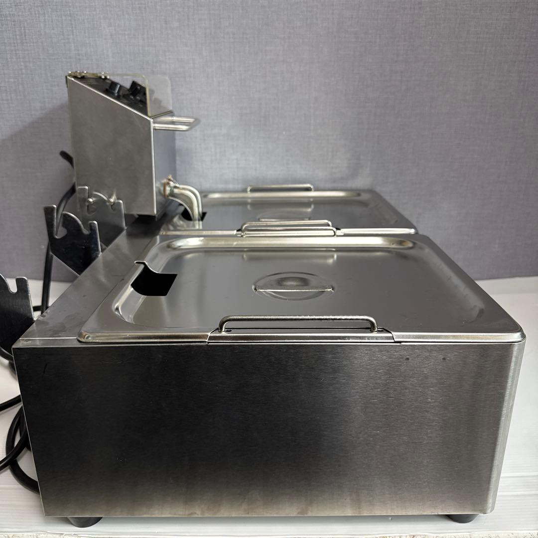 株式会社安吉　電気卓上フライヤー　PRO-6.OFELW 業務用フライヤー