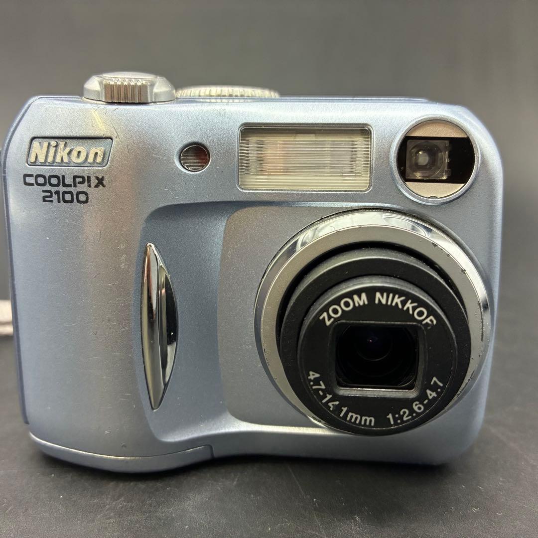 【動作問題なし】Nikon COOLPIX2100 単三電池・カード付き