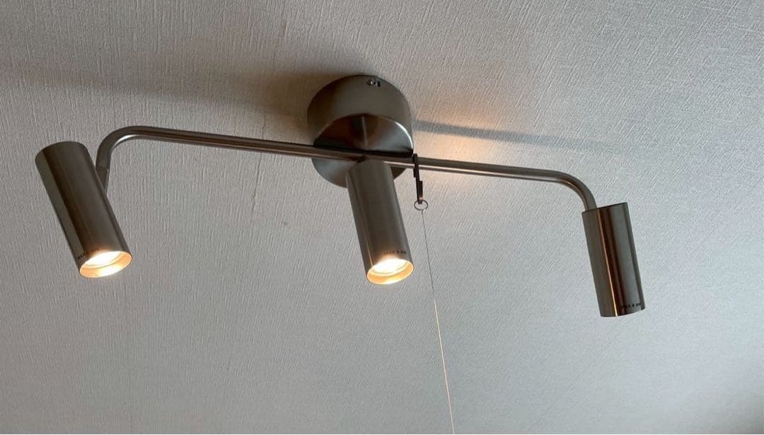 IKEA virrmo ステンレススポットライト