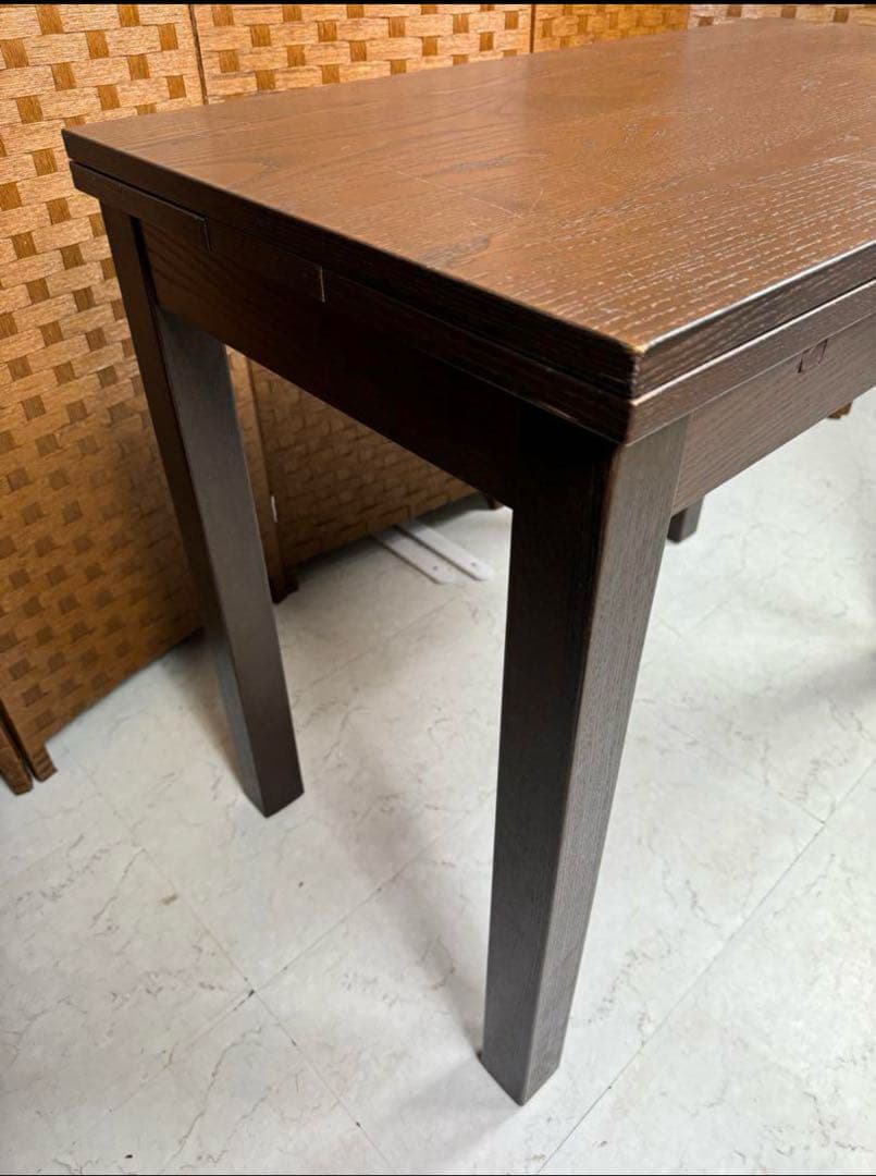 IKEA BJURSTA 伸縮折りたたみテーブル