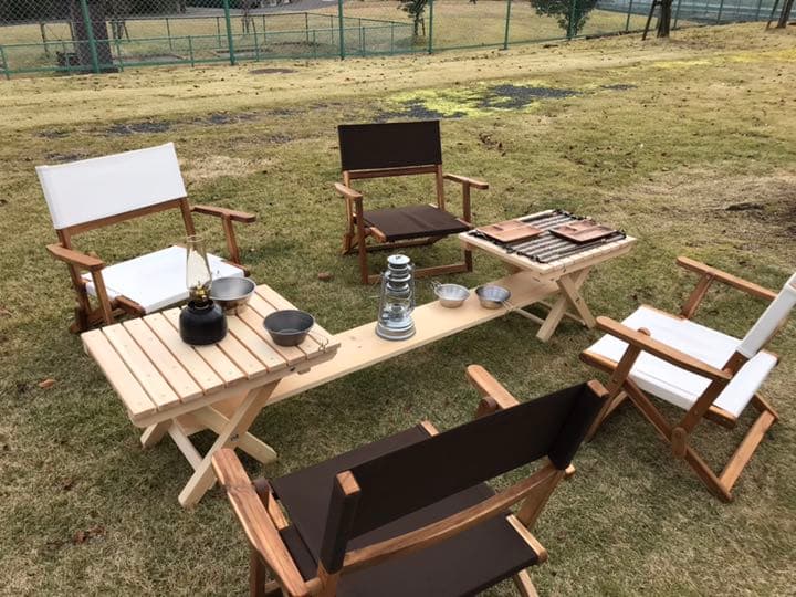 折りたたみテーブル(ローテーブル)