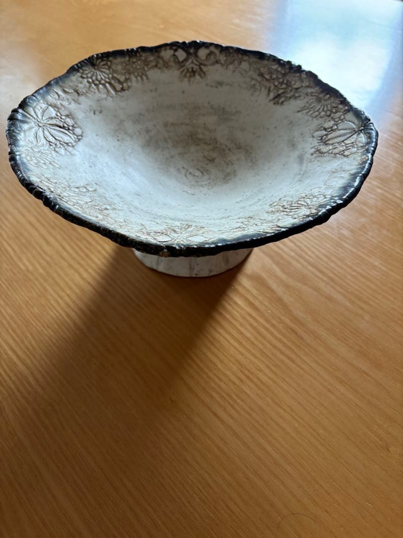 本田あつみ　コンポート 高台皿