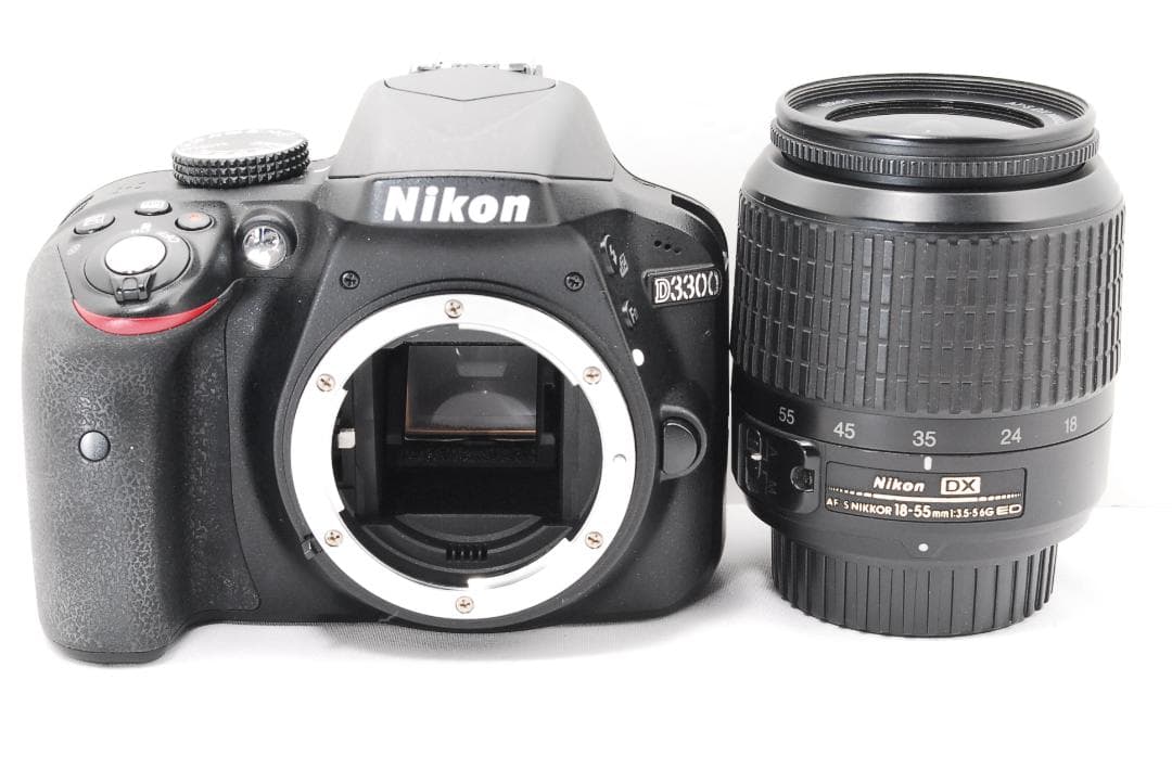Nikon D3300 一眼レフカメラ スマホ転送 シングルレンズセット