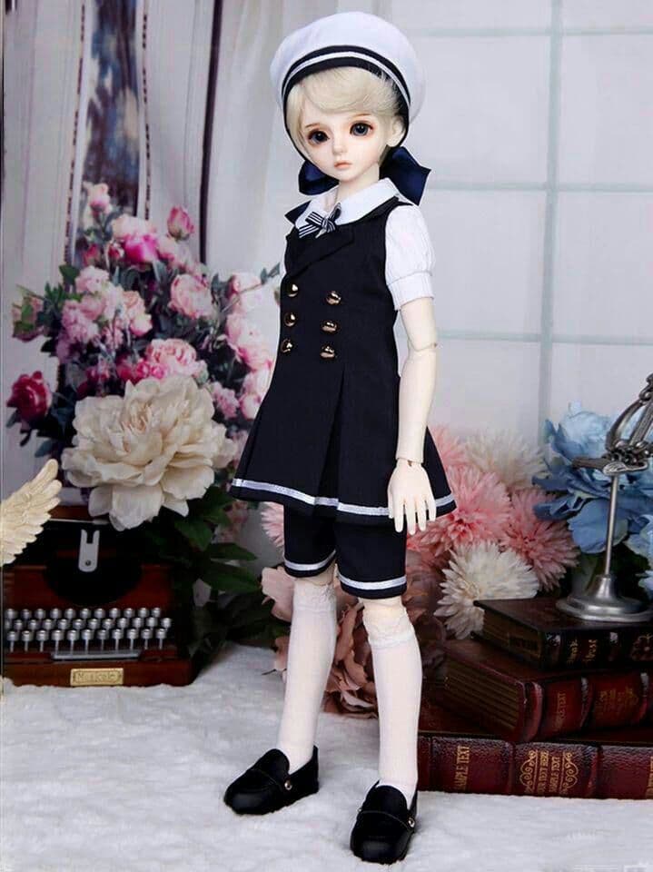 高級ブランドドール　少年本体+フルセット 1/4球体関節人形bjdアウトフィ8