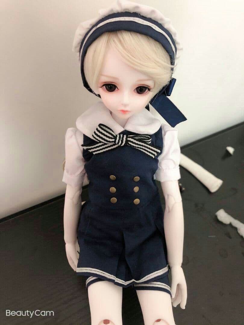高級ブランドドール　少年本体+フルセット 1/4球体関節人形bjdアウトフィ8