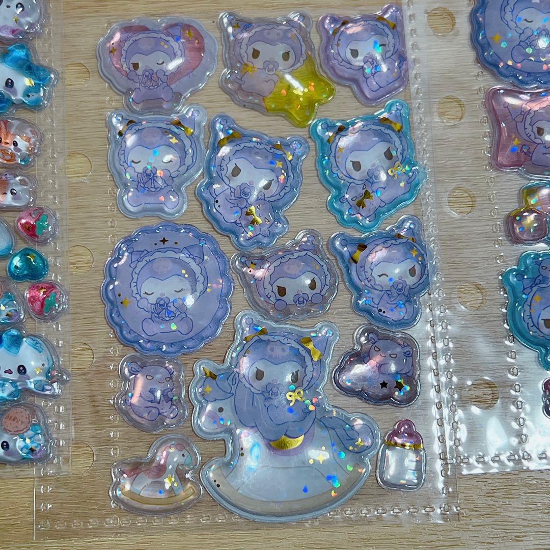 正規品 シール帳 完成品 ディズニー モフサンド ボンボンドロップシール 13枚