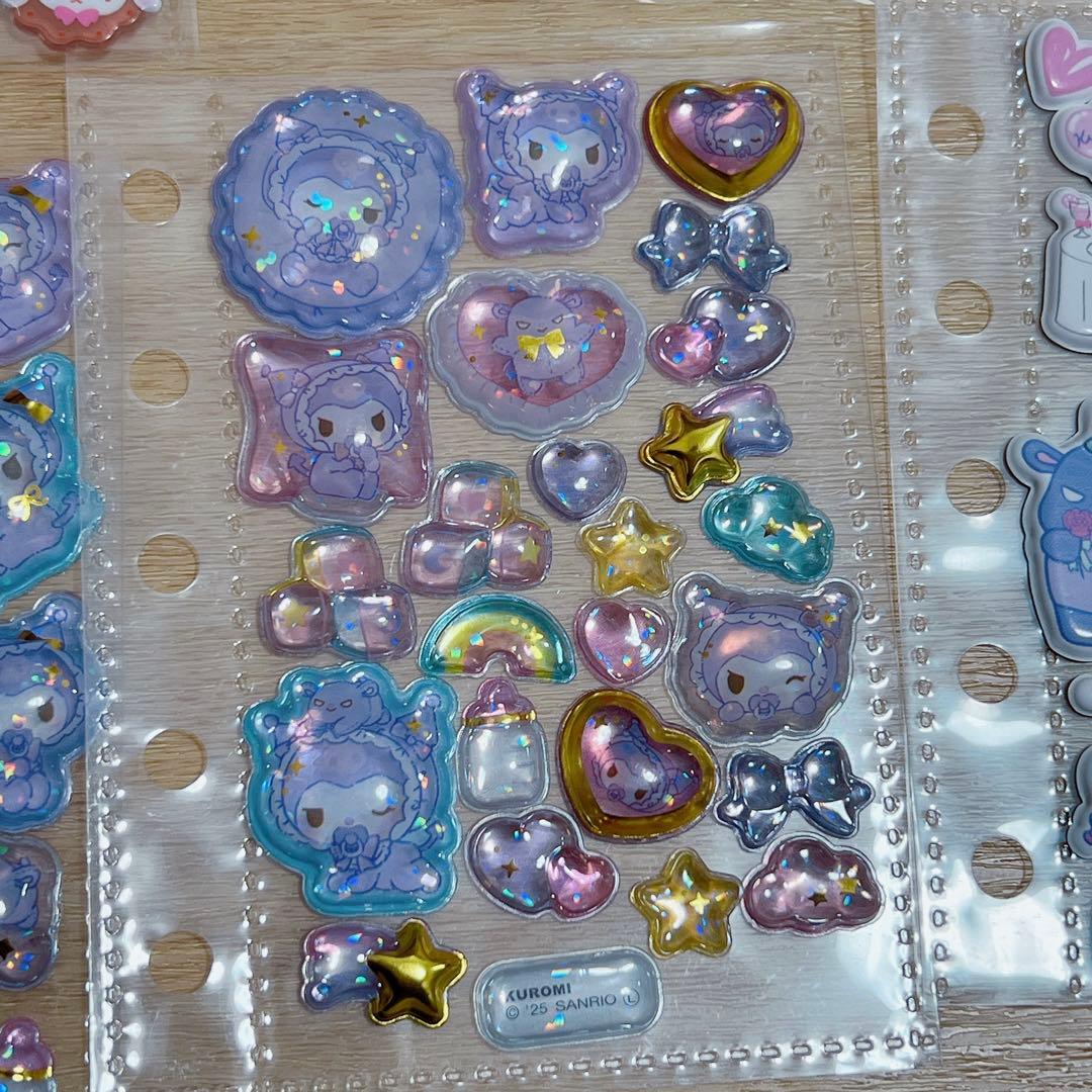 正規品 シール帳 完成品 ディズニー モフサンド ボンボンドロップシール 13枚