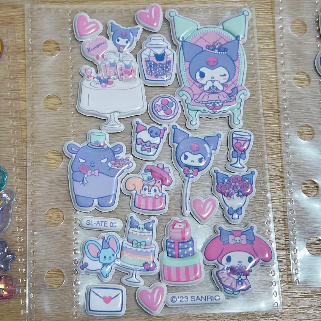 正規品 シール帳 完成品 ディズニー モフサンド ボンボンドロップシール 13枚