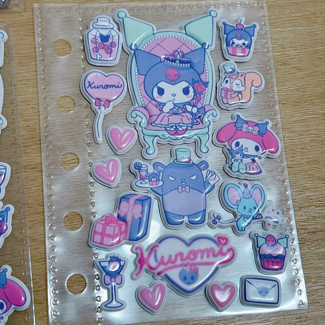 正規品 シール帳 完成品 ディズニー モフサンド ボンボンドロップシール 13枚