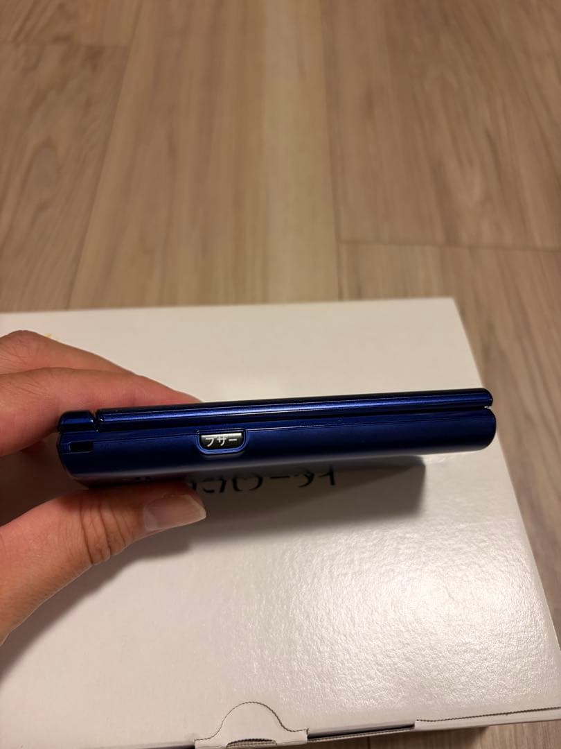 au かんたんケータイ ガラホ　未使用品　KYF38 ブルー