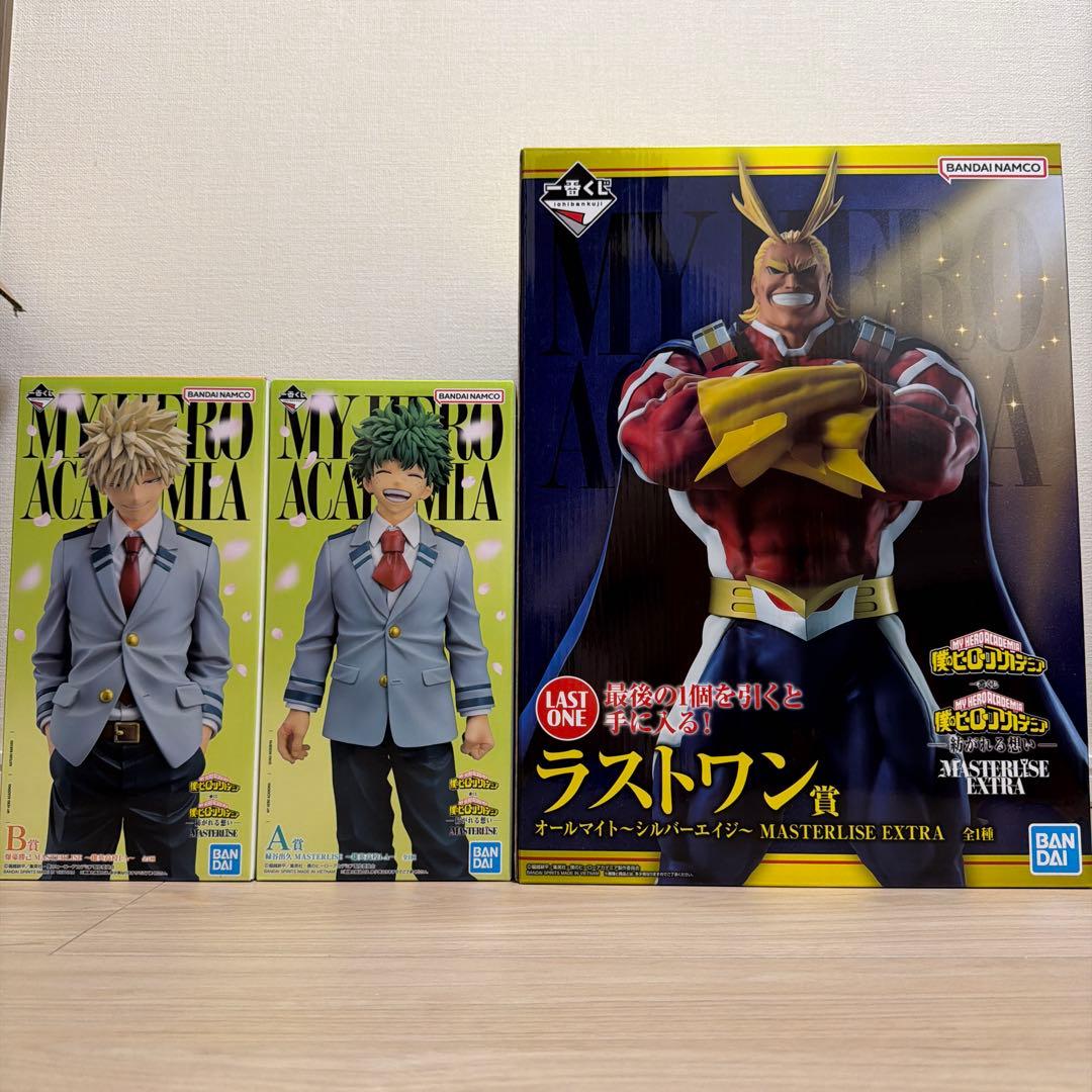 僕のヒーローアカデミア 一番くじ 紡がれる想い A賞 B賞 ラストワン賞