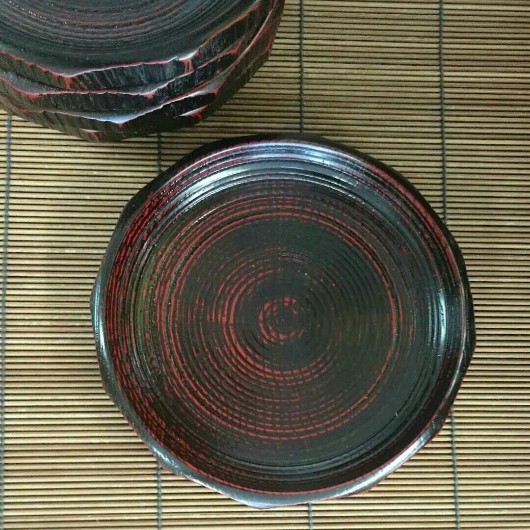 亀甲あけぼの銘々皿 5枚セット