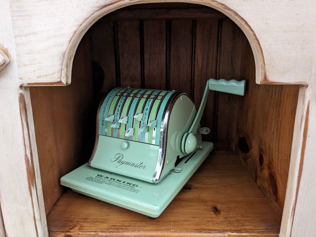 USAビンテージ　PAYMASTER S-1000　小切手プリンター