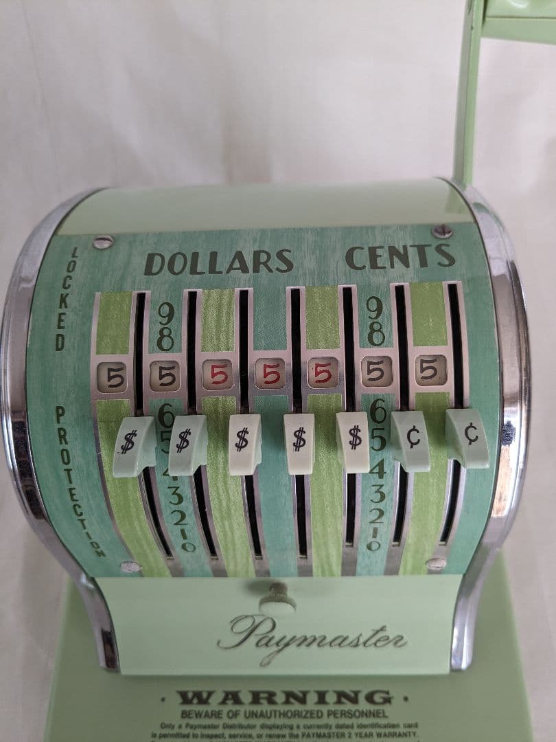 USAビンテージ　PAYMASTER S-1000　小切手プリンター
