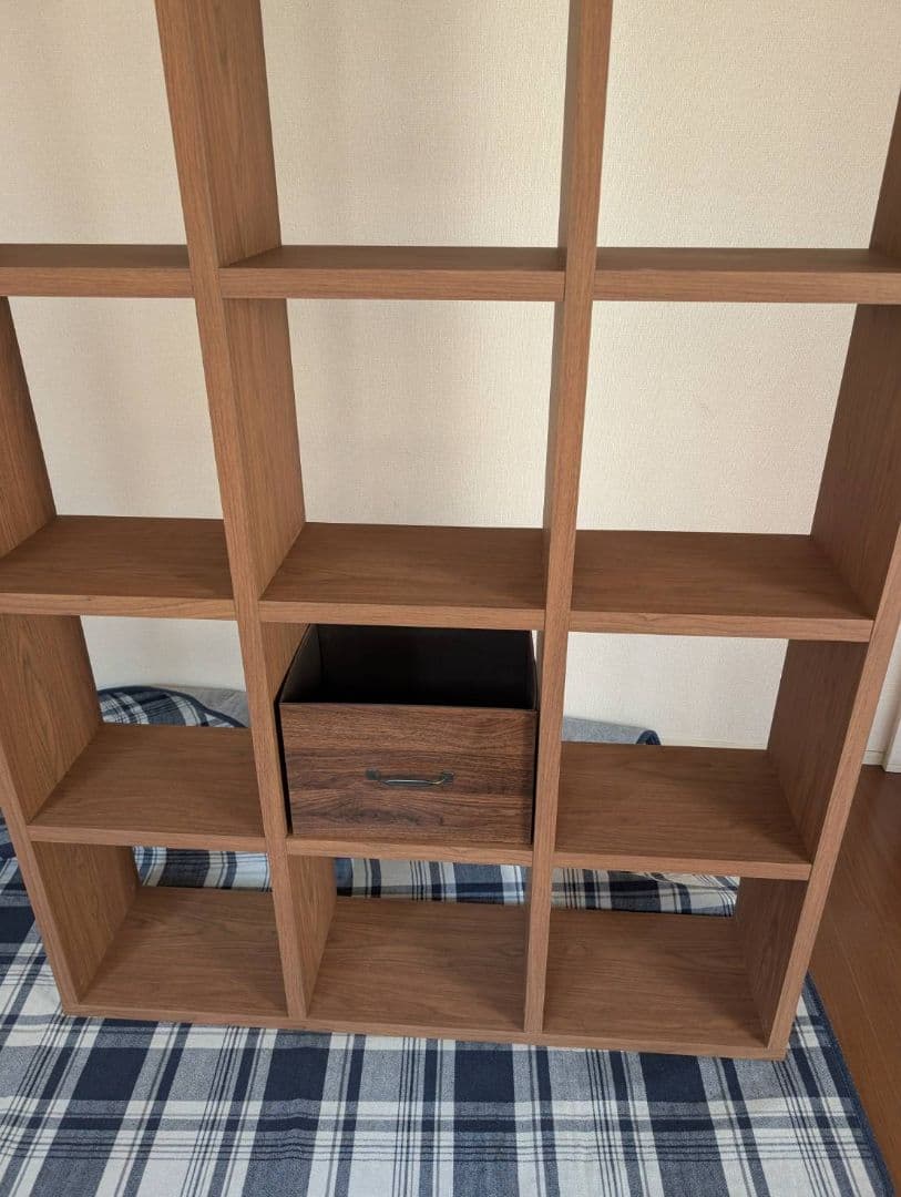 東京インテリア IF オープンラック 3×5マス 棚 ブラウン 宇都宮市引取のみ