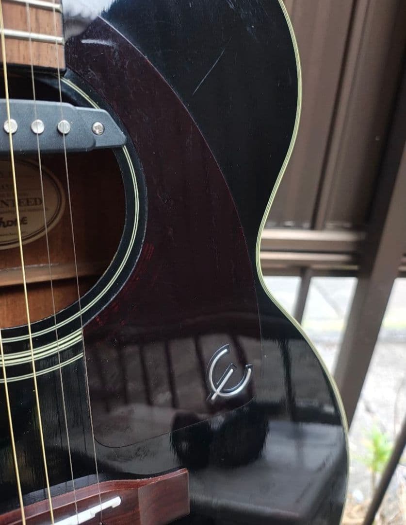 超美品 Epiphone SJ-15 EB ジャンボボディー Wピックアップ