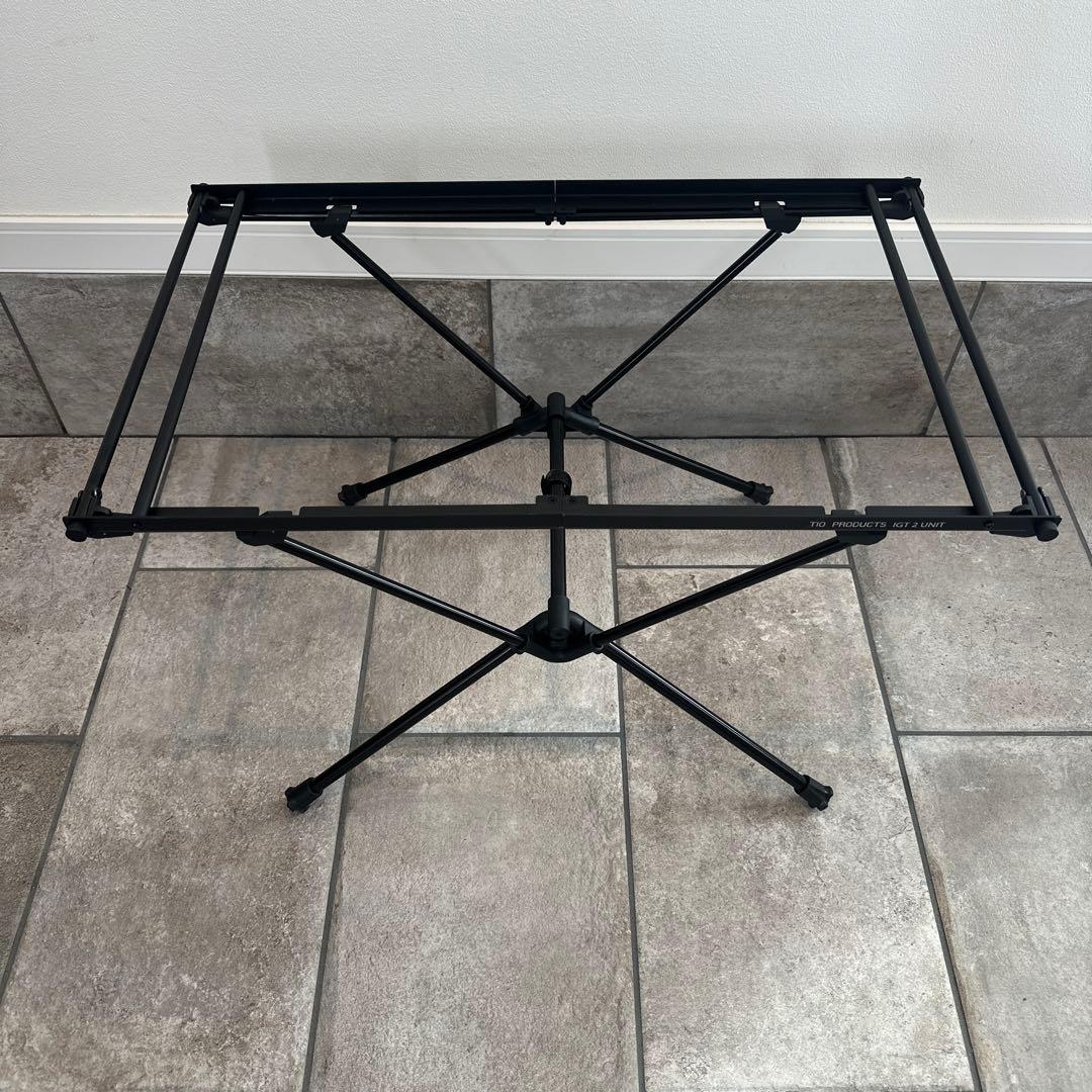 ヘリノックス専用　折りたたみ式igtテーブル　2テーブルセット