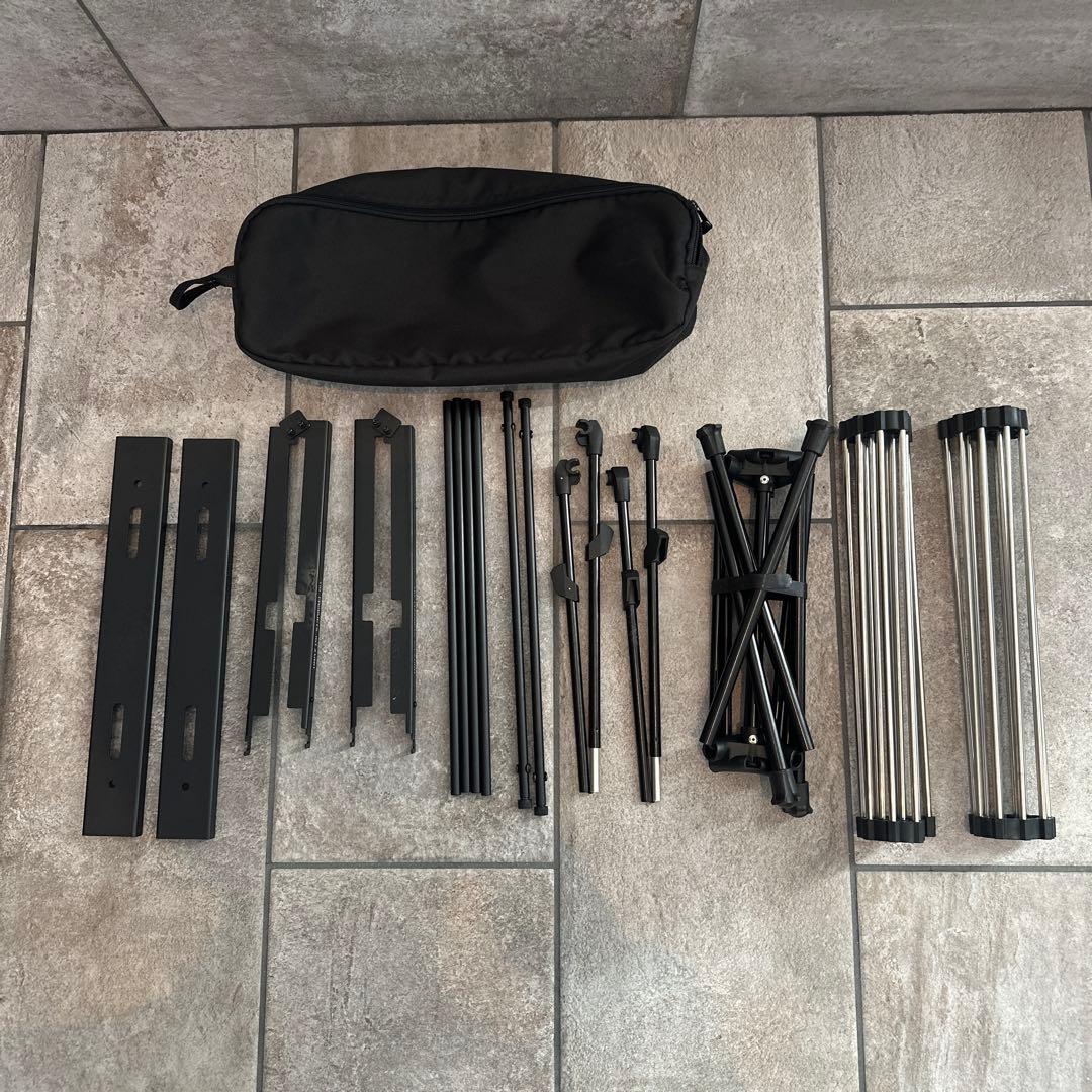 ヘリノックス専用　折りたたみ式igtテーブル　2テーブルセット