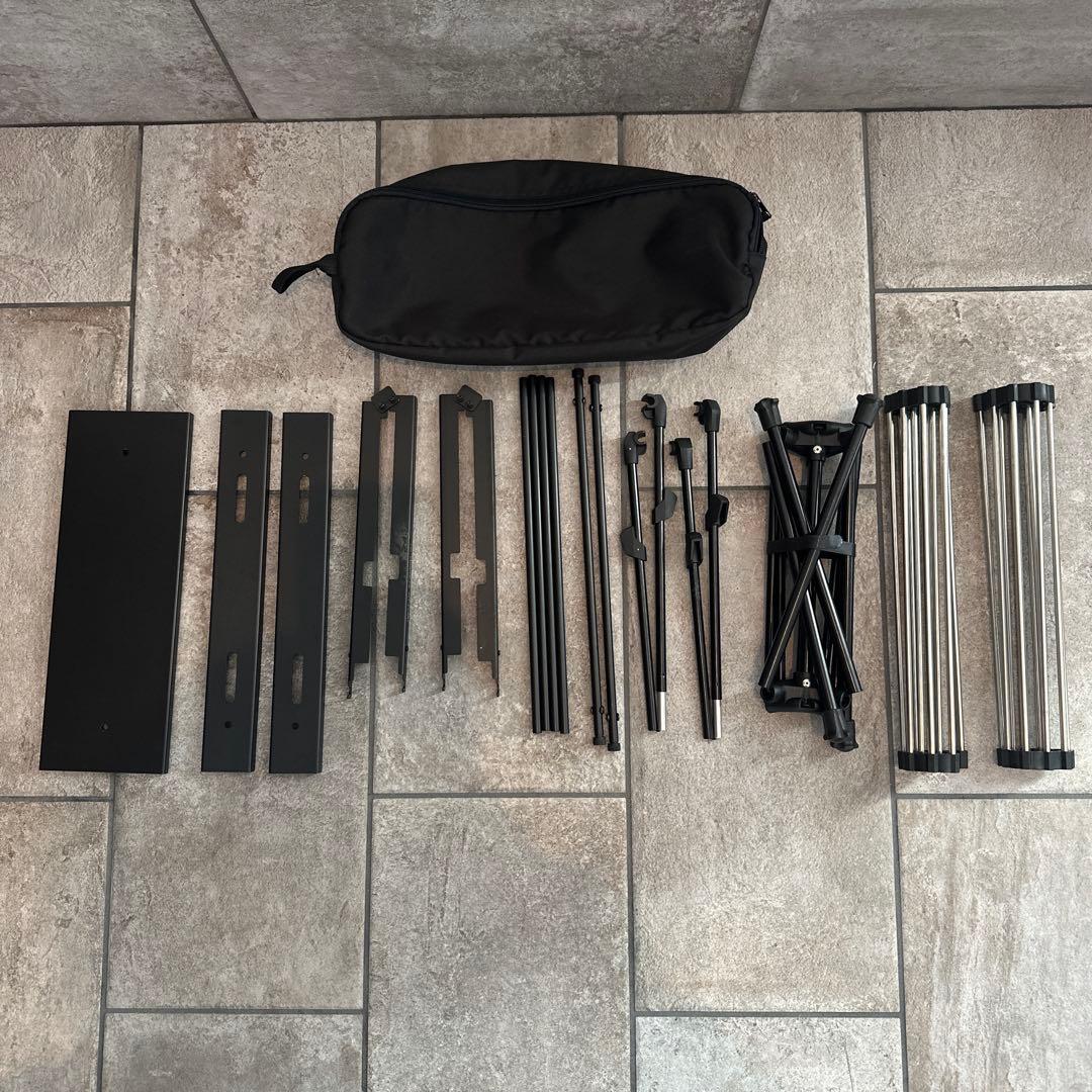 ヘリノックス専用　折りたたみ式igtテーブル　2テーブルセット