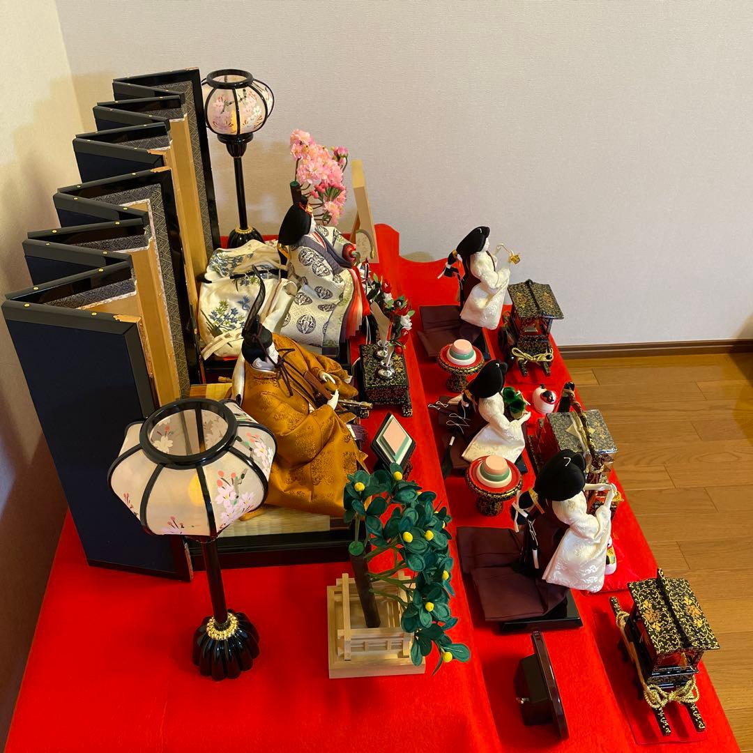 ②御雛様　三段飾り(別出品との3セット商品)